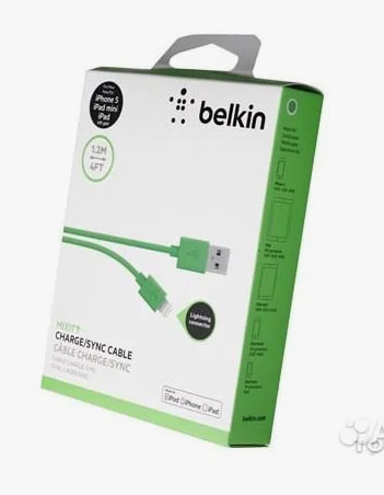 Кабель Belkin Mixit Lighting to USB 2.4A GREEN(iPhone5,6)