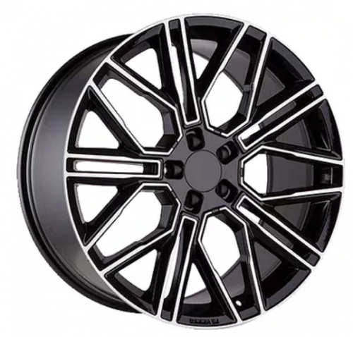 R21'' 5x112 ET45 10.5J Khomen wheels KHW2101 66.6 Black FP