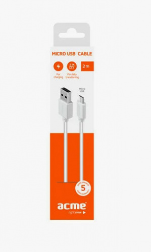 Кабель Acme Durable micro USB CB02